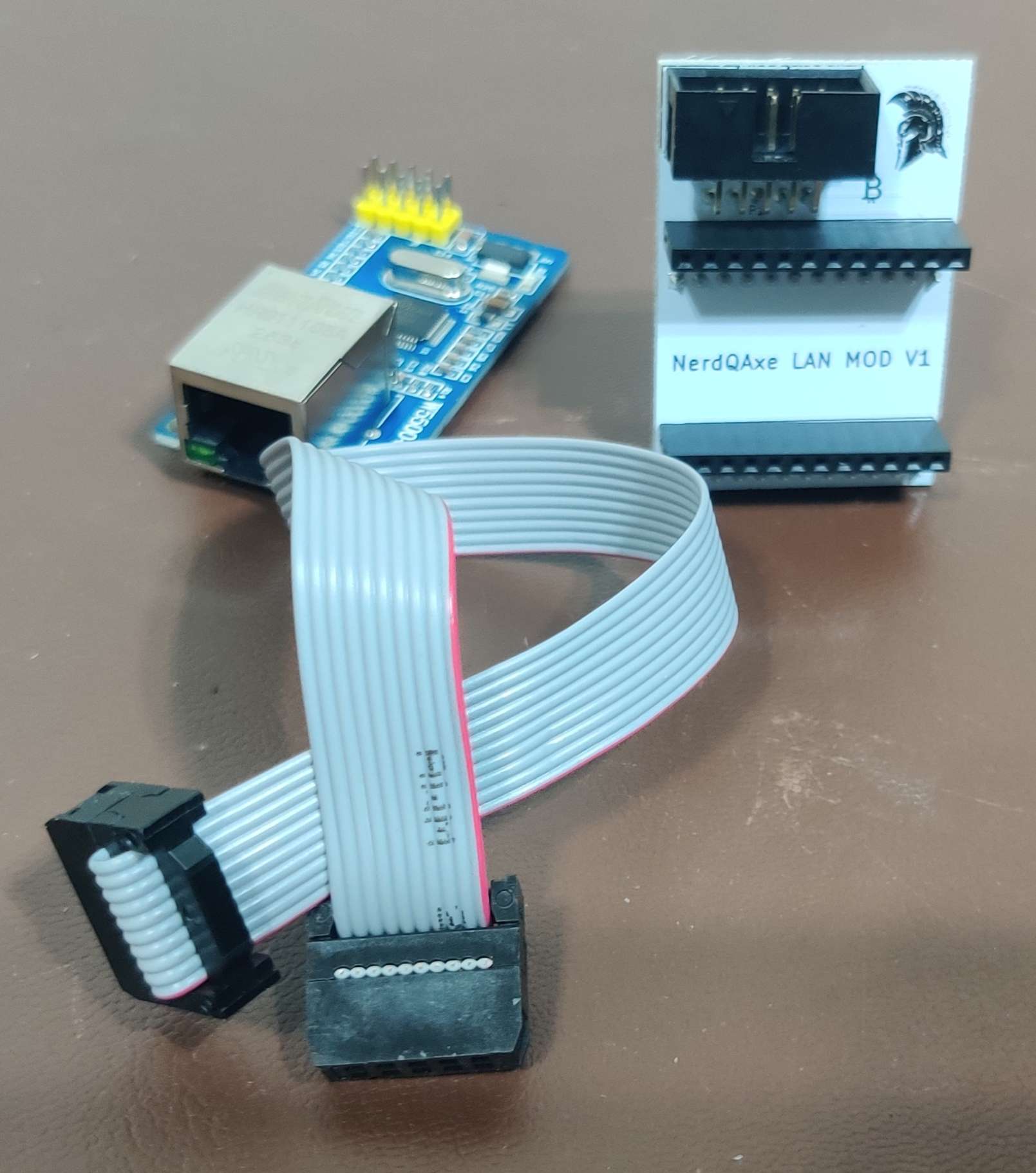 NerdQAxe LAN Mod V1